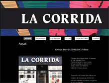 Tablet Screenshot of la-corrida.com